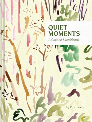 Book cover image - Quiet Moments: A Guided Sketchbook