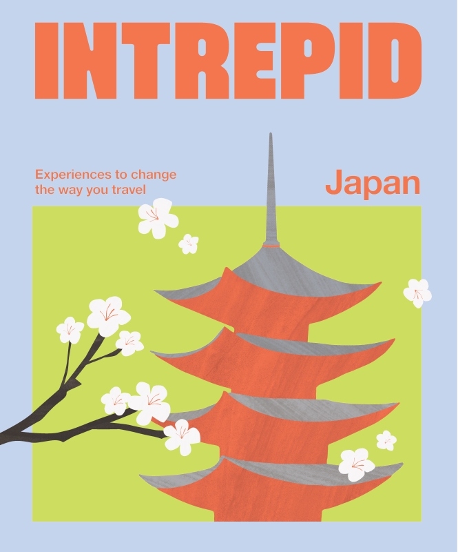 Book cover image - Intrepid Japan