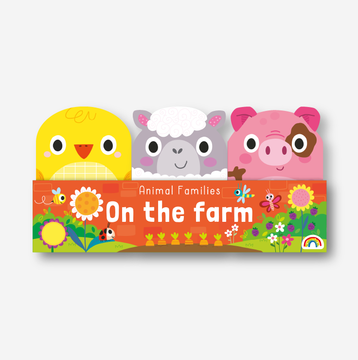 Book cover image - Animal Families: On the Farm