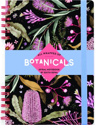 Book cover image - All Wrapped Up: Botanicals by Edith Rewa Notebook