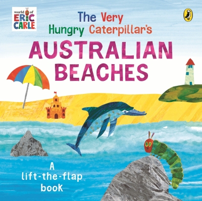 Book cover image - The Very Hungry Caterpillar: Australian Beach
