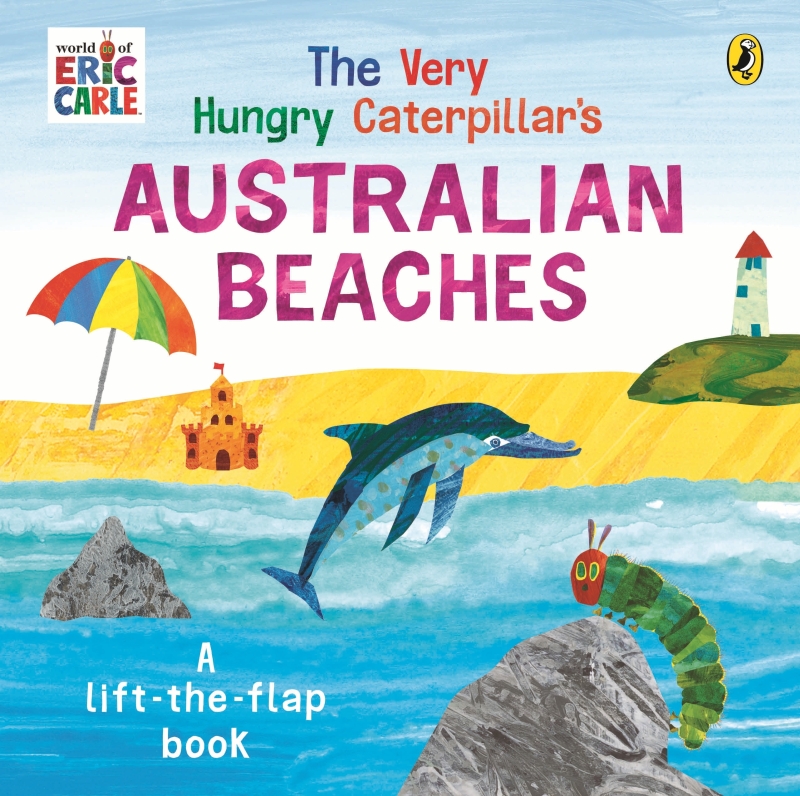 Book cover image - The Very Hungry Caterpillar: Australian Beach