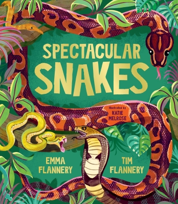 Book cover image - Spectacular Snakes