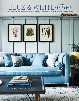 Book cover image - Blue & White At Home