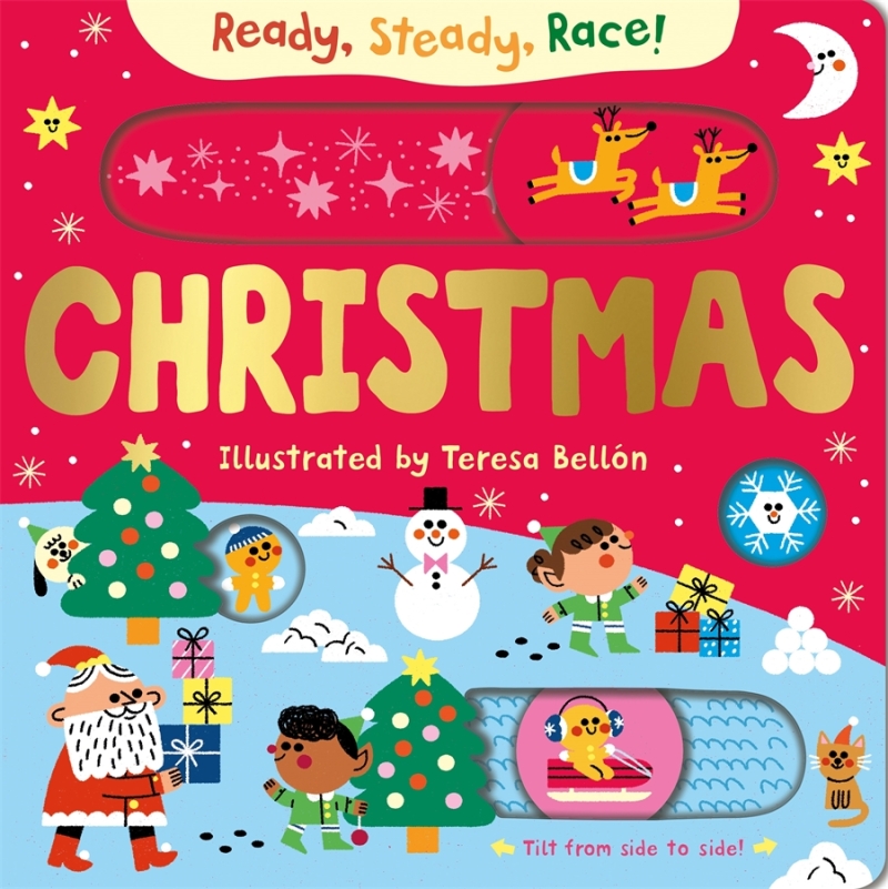 Book cover image - Ready, Steady, Race! Christmas