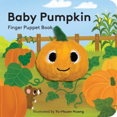 Book cover image - Baby Pumpkin: Finger Puppet Book