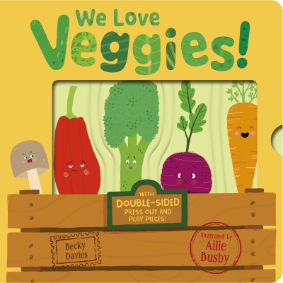 Book cover image - We Love Veggies 