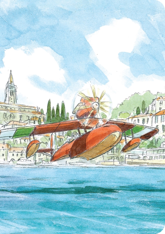 Book cover image - Studio Ghibli Porco Rosso Journal