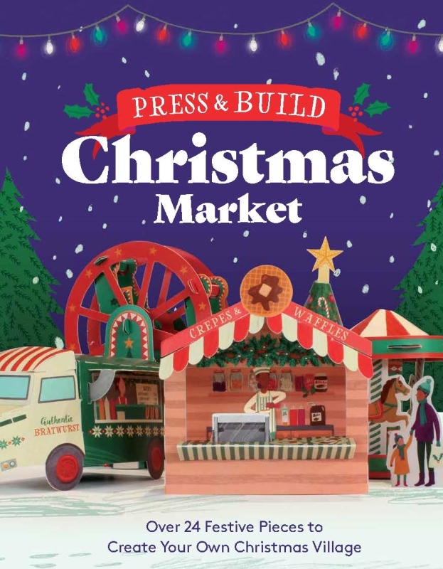 Book cover image - Press and Build: Christmas Market