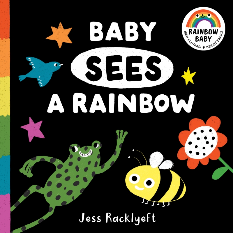 Book cover image - Rainbow Baby: Baby Sees a Rainbow
