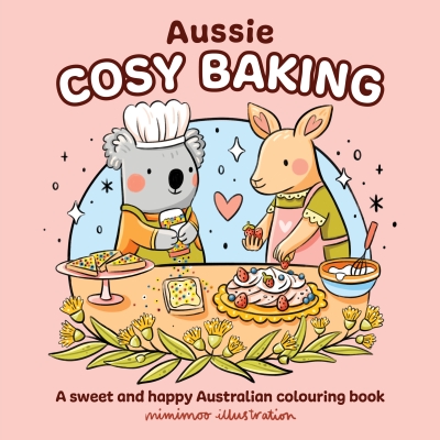 Book cover image - Aussie Cosy Baking