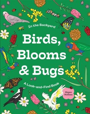 Book cover image - Birds, Blooms & Bugs