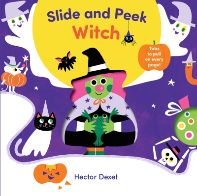 Book cover image - Slide and Peek: Witch