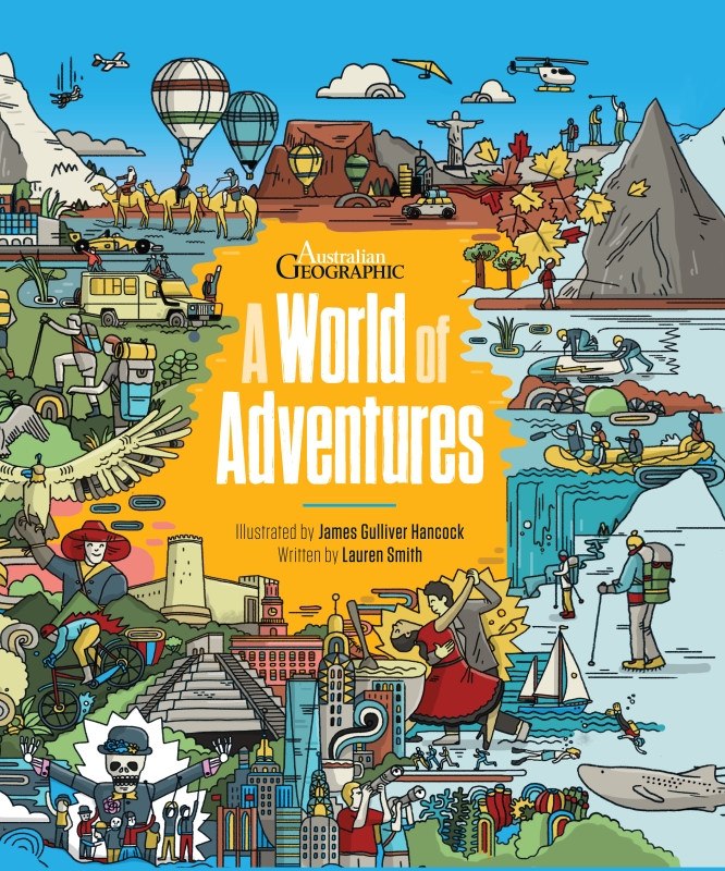 Book cover image - A World of Adventures                                       