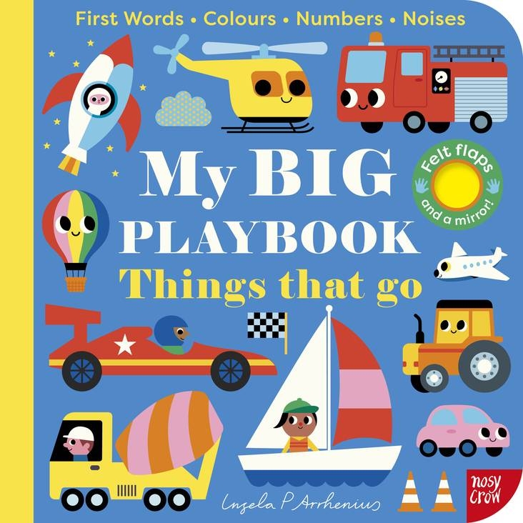 Book cover image - Things That Go: My Big Playbook