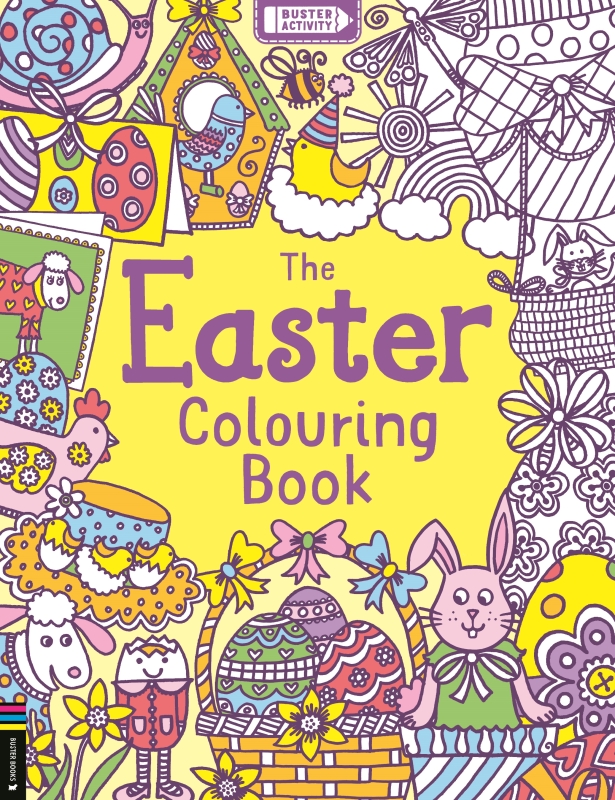 Book cover image - The Easter Colouring Book