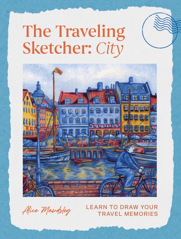 Book cover image - The Traveling Sketcher: City