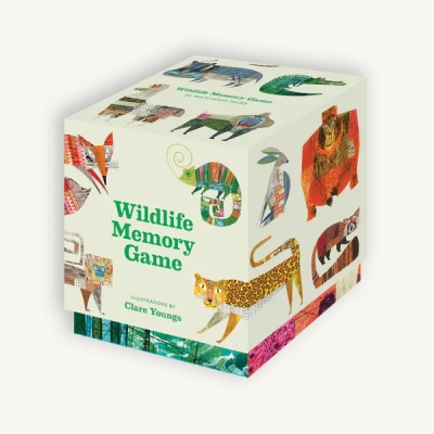 Book cover image - Wildlife Memory Game