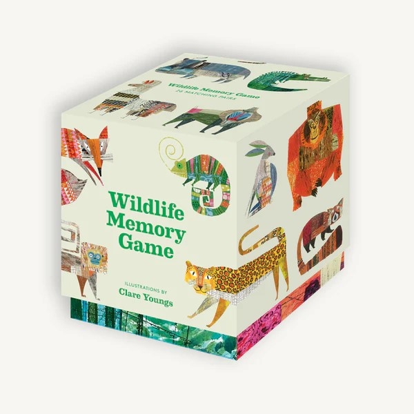 Book cover image - Wildlife Memory Game