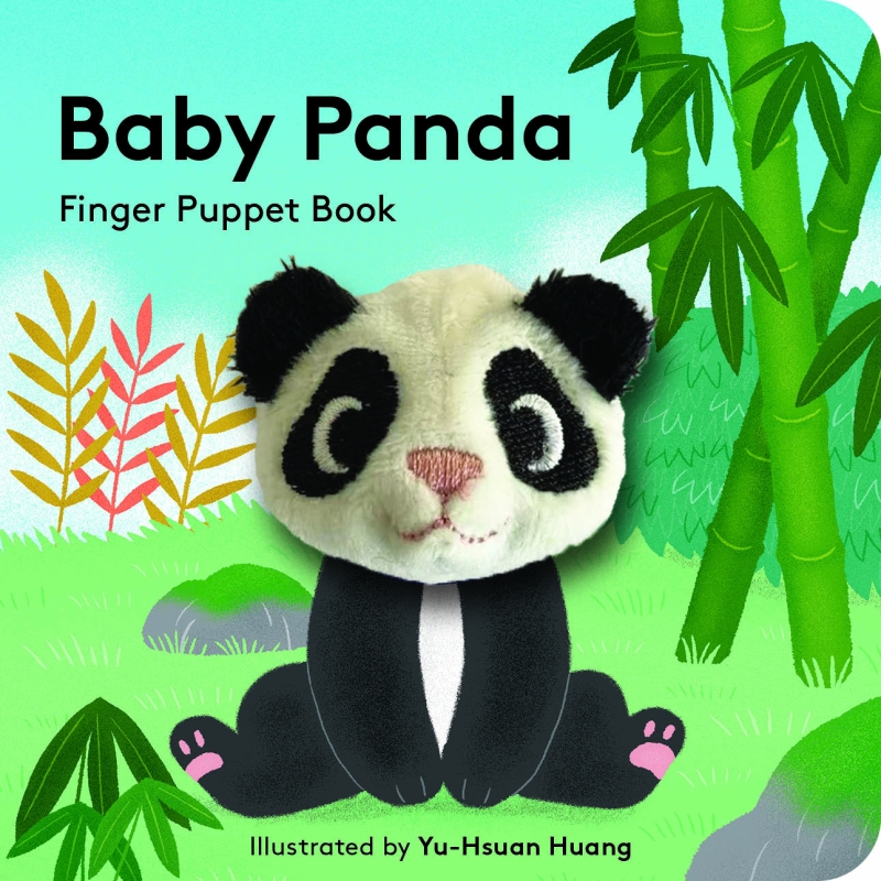 Book cover image - Baby Panda: Finger Puppet Book