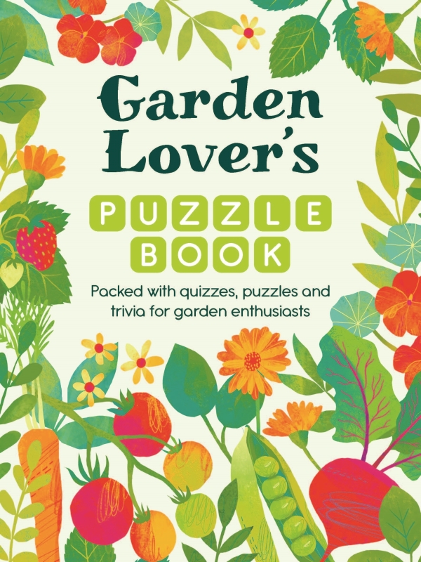 Book cover image - Garden Lover’s Puzzle Book