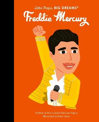 Book cover image - Freddie Mercury: Little People, Big Dreams