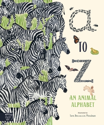 Book cover image - A to Z: An Animal Alphabet