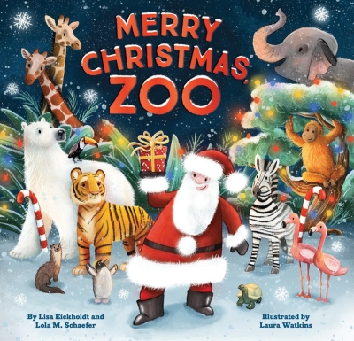 Book cover image - Merry Christmas, Zoo