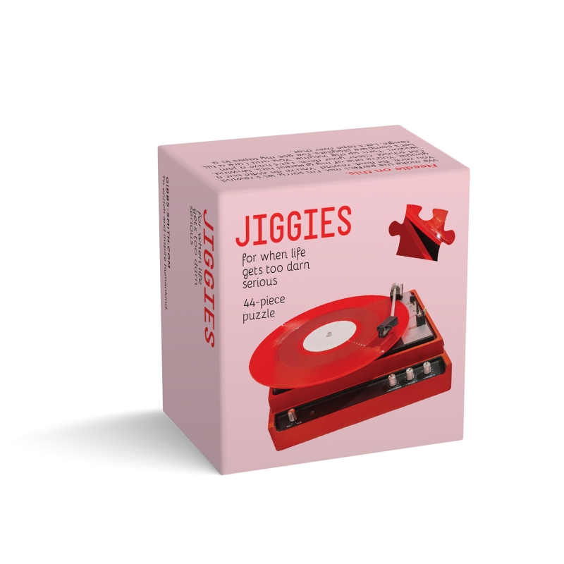 Book cover image - Record Player Jiggie Puzzle 44 Pieces