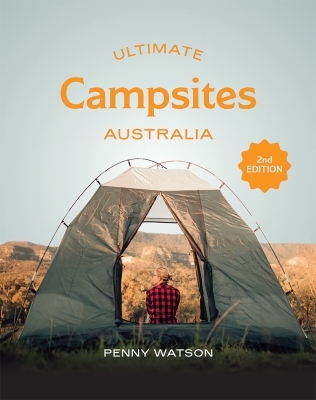 Book cover image - Ultimate Campsites Australia 2nd edition