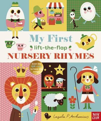 Book cover image - Nursery Rhymes: My First Lift-the-Flap