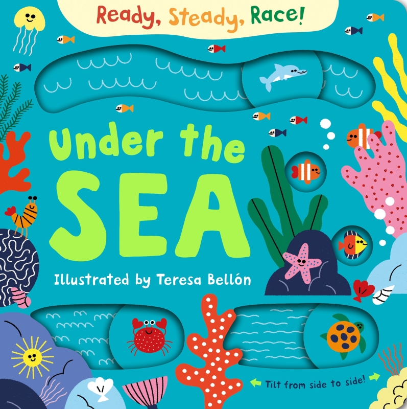 Book cover image - Ready Steady Race! Under the Sea
