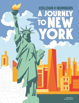 Book cover image - Colour by Numbers: A Journey to New York