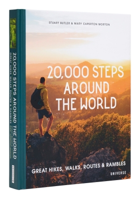 Book cover image - 20,000 Steps Around the World