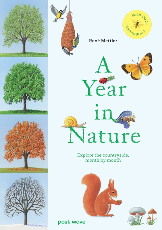 Book cover image - A Year in Nature