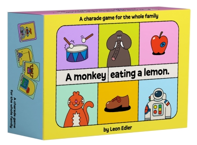 Book cover image - A Monkey Eating a Lemon