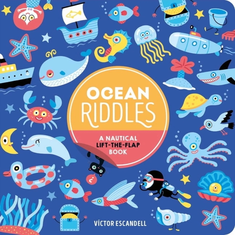 Book cover image - Ocean Riddles