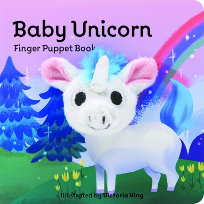 Book cover image - Baby Unicorn: Finger Puppet Book