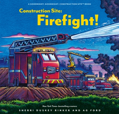 Book cover image - Construction Site: Firefight!