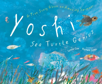 Book cover image - Yoshi, Sea Turtle Genius