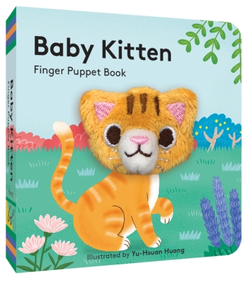 Book cover image - Baby Kitten: Finger Puppet Book