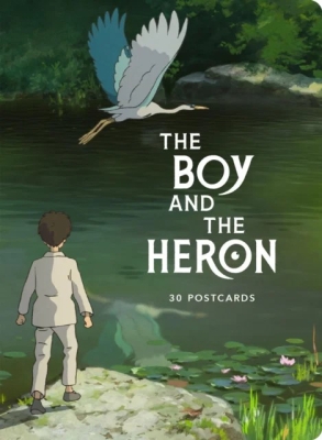 Book cover image - Studio Ghibli The Boy and the Heron: 30 Postcards