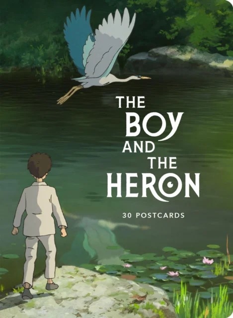 Book cover image - Studio Ghibli The Boy and the Heron: 30 Postcards