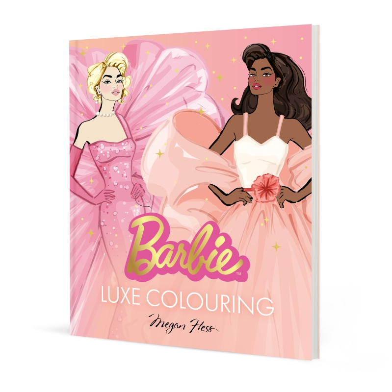 Book cover image - Barbie: Luxe Colouring