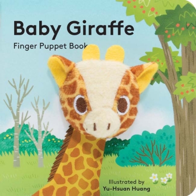 Book cover image - Baby Giraffe: Finger Puppet Book