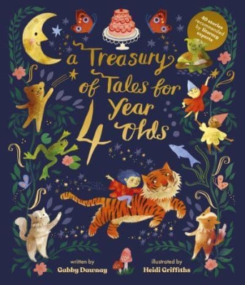 Book cover image - A Treasury of Tales for Four-Year-Olds