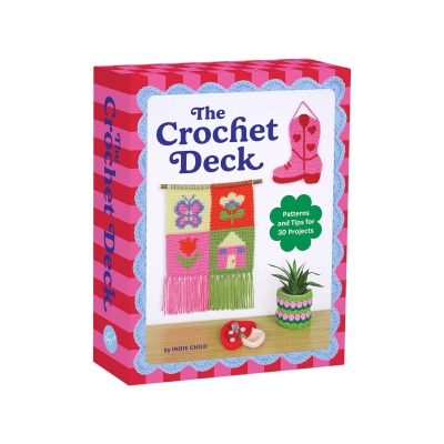 Book cover image - The Crochet Deck