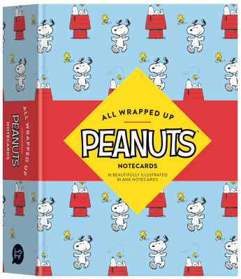 Book cover image - All Wrapped Up: Peanuts Notecards