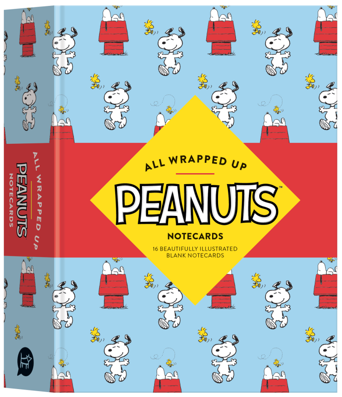 Book cover image - All Wrapped Up: Peanuts Notecards