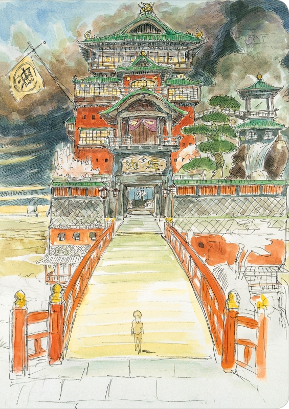 Book cover image - Studio Ghibli Spirited Away Journal (The Bathhouse)